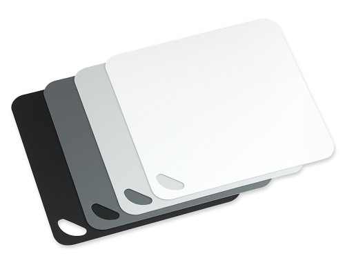 Dexas Flexi Synthetic Grey Tonal Cutting Boards, Set of 4