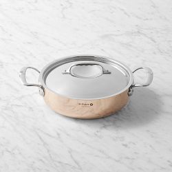 de Buyer Prima Matera Copper Braiser, 3-Qt.