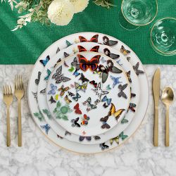 Christian Lacroix Butterfly Parade Salad Plates, Set of 4