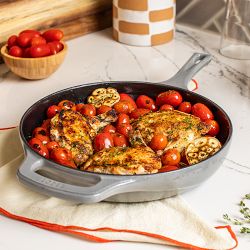 Lodge USA Enameled Cast Iron Skillet, 11"