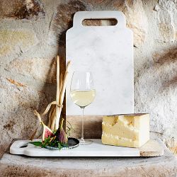 Marble &amp; Wood Cheese Board