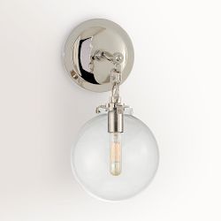 Scarlet Globe Sconce