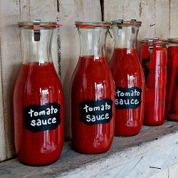 Weck Juice Jars, 35.9 oz, Set of 3