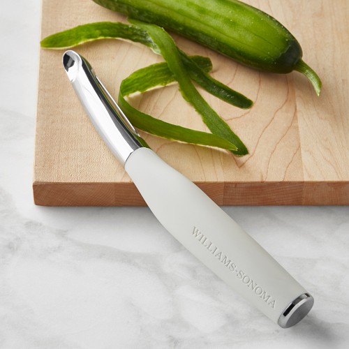 Williams Sonoma Prep Tools Straight Swivel Peeler, White