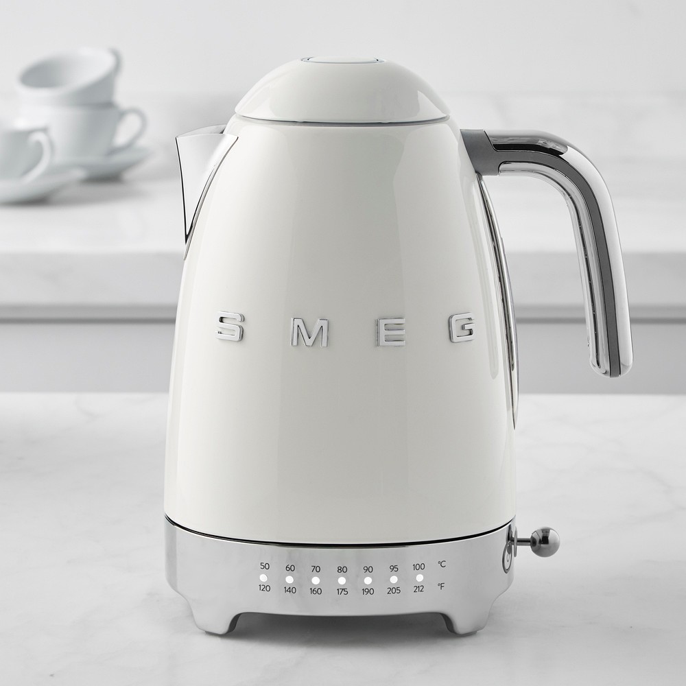 SMEG Variable Temperature Electric Kettle - Cream