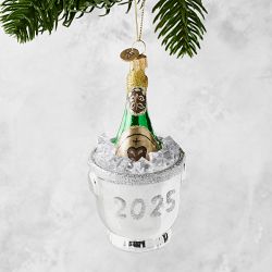 Caviar Party Ornaments, Champagne Ice Bucket