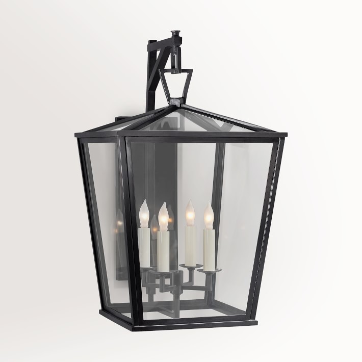 Darlana Bronze Bracket Lantern, Medium