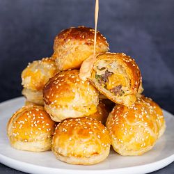 Cheeseburger Welly Bites