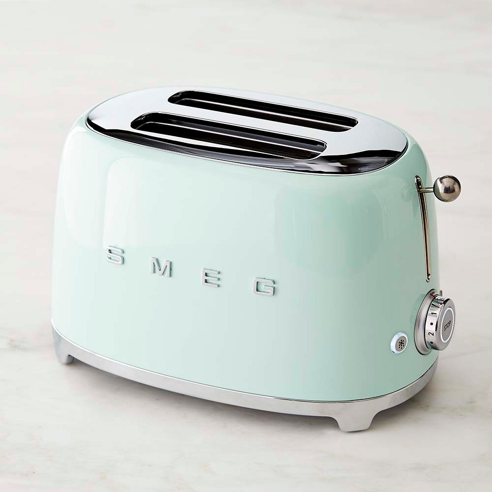 SMEG 2-Slice Toaster - Pastel Green