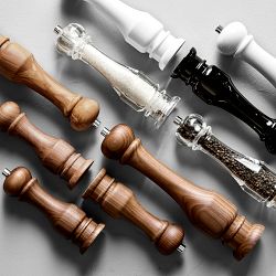 Traditional Acrylic Pepper Mill Set