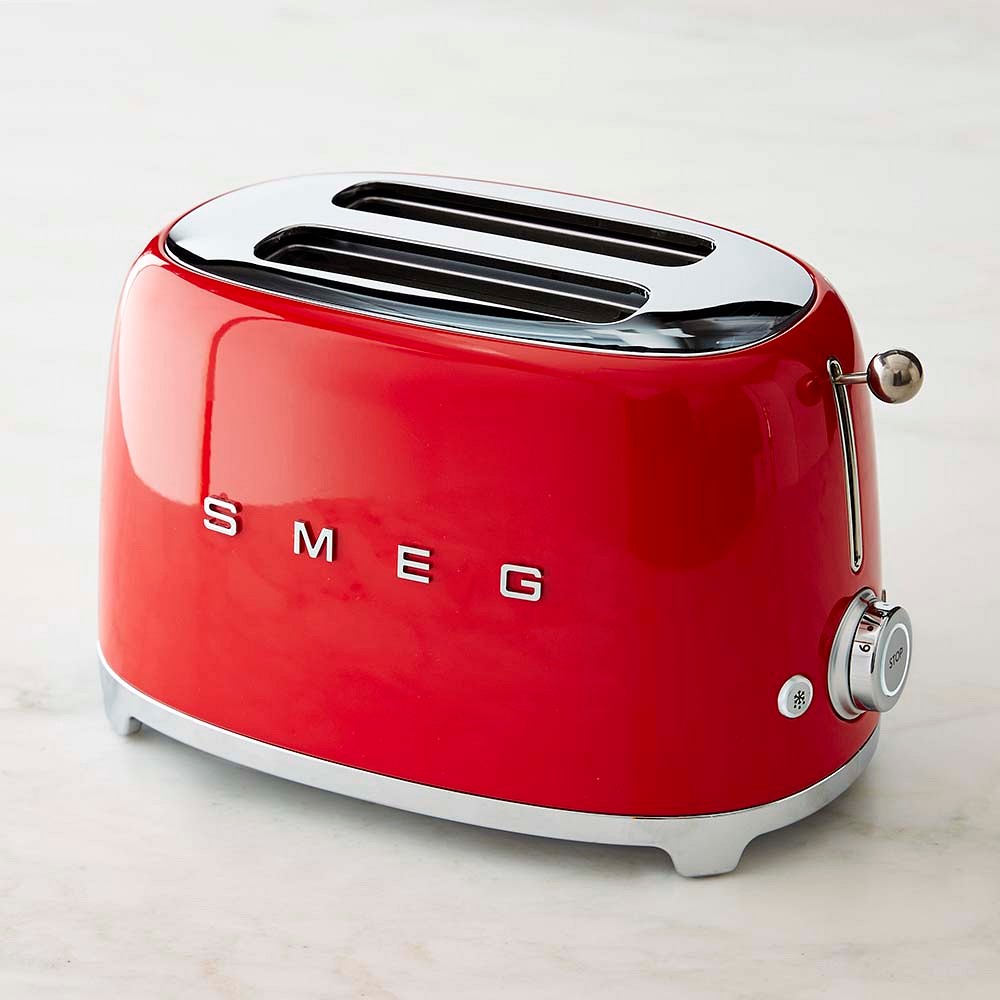 SMEG 2-Slice Toaster - Red