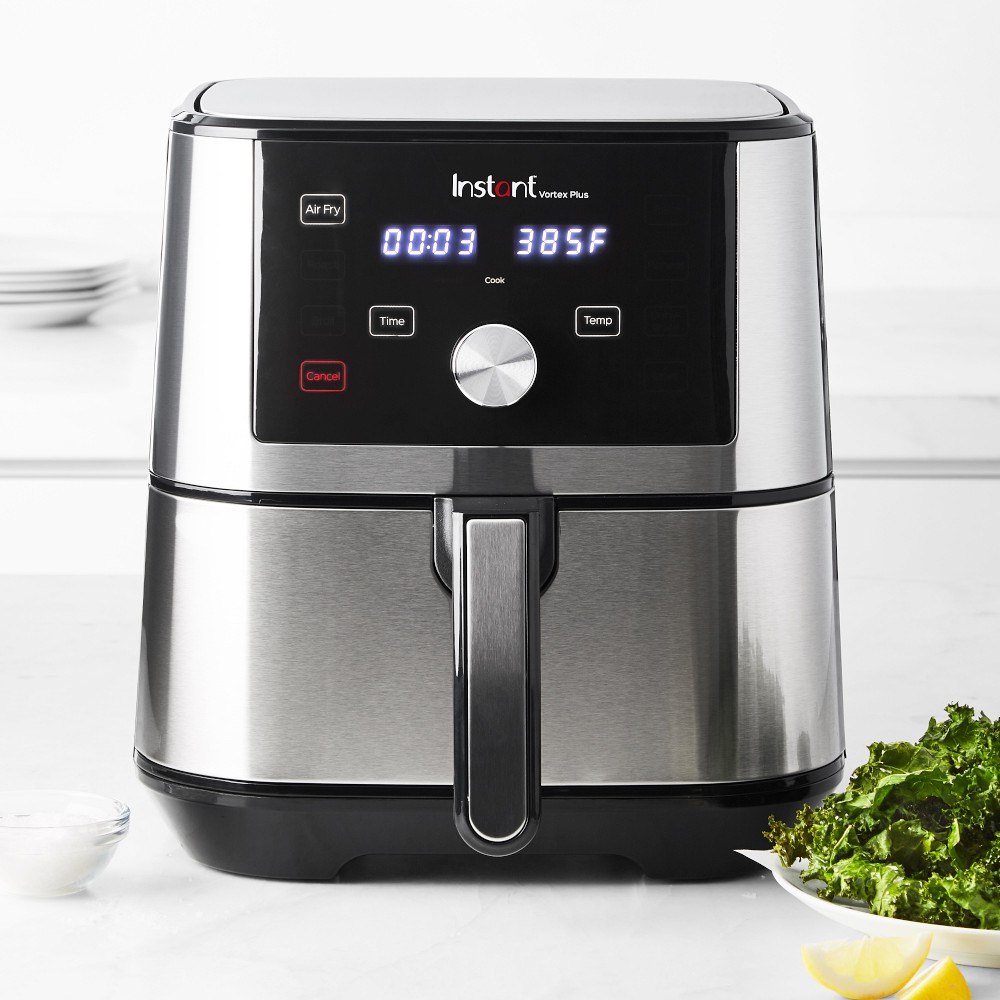 Instant Pot Stainless-Steel Vortex Plus Air Fryer, 6-qt - 6-qt