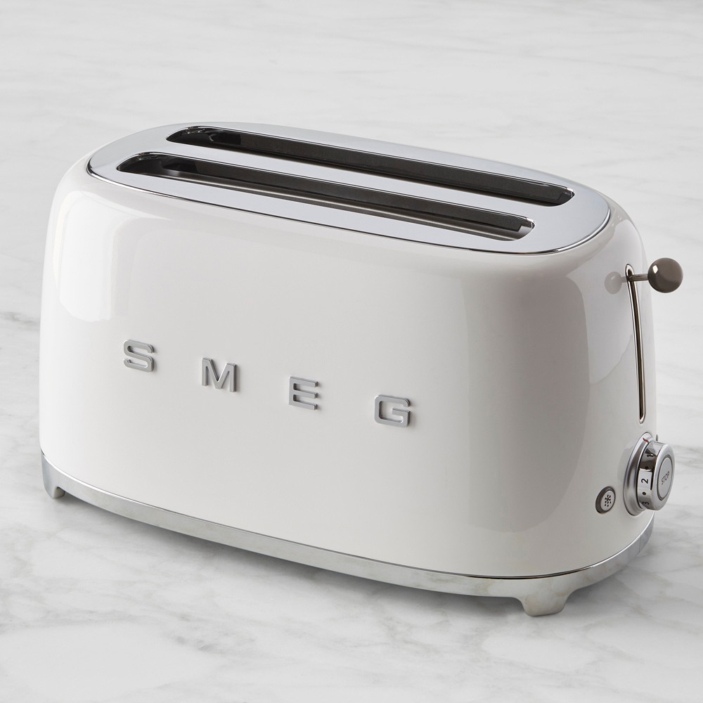 SMEG 4-Slice Toaster - White