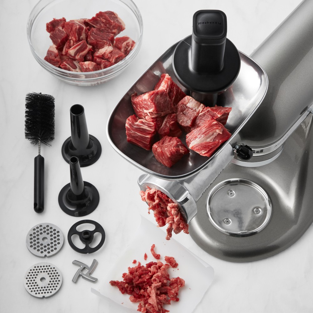 新商品Kitchen Aid Food Grinder キチンエイド KitchenAid® Metal Food Grinder Attachment | Williams Sonoma