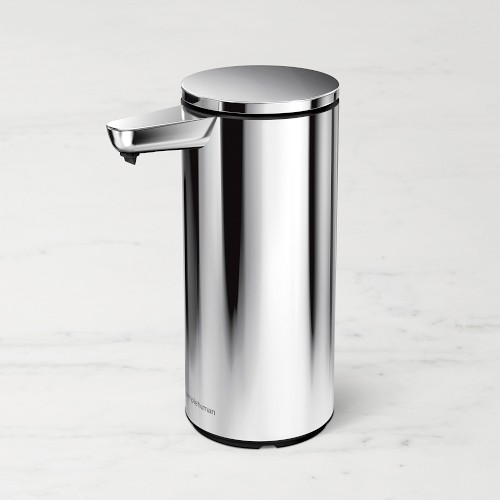 simplehuman 9 oz Polished Rechargeable Sensor Soap Pump