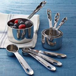 All-Clad Stainless-Steel Measuring Cups &amp; Spoons