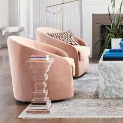 Stacked Acrylic Accent Table (10")