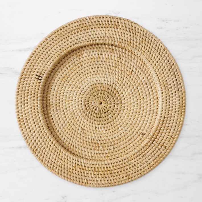 Light Woven Charger Plate