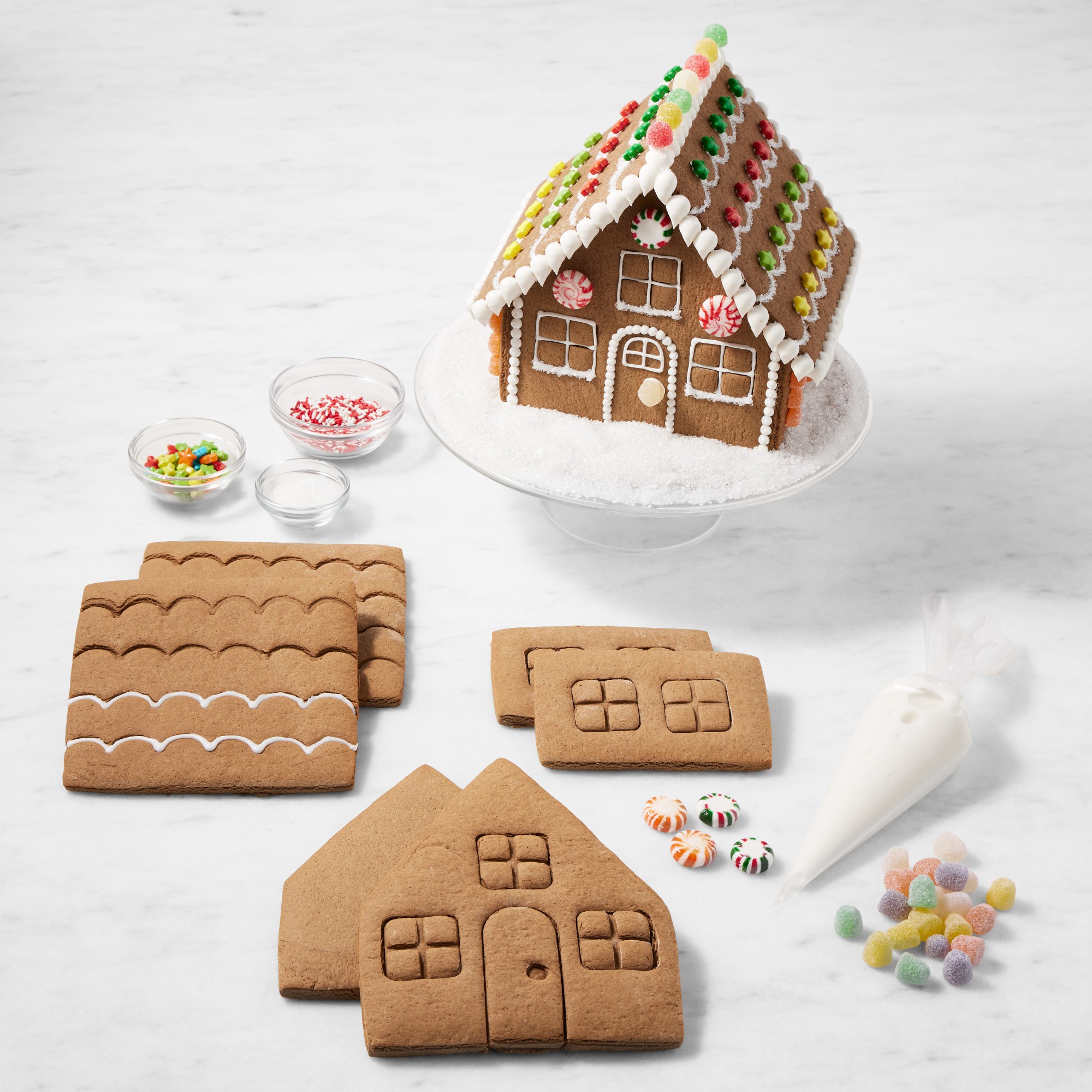 【新品】　WILLIAMS-SONOMA クリスマスプレート Williams Sonoma 'Twas Santa's Sleigh Salad Plate