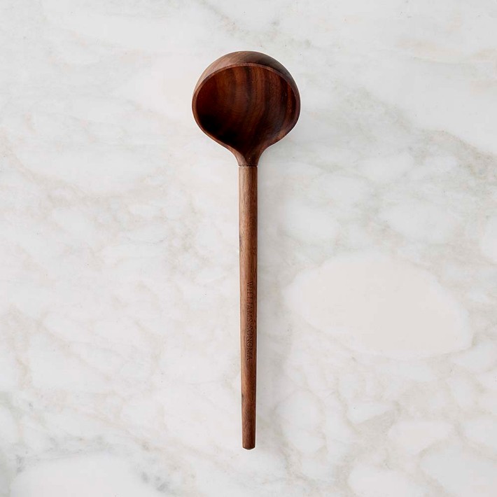 Williams Sonoma Walnut Wood Ladle