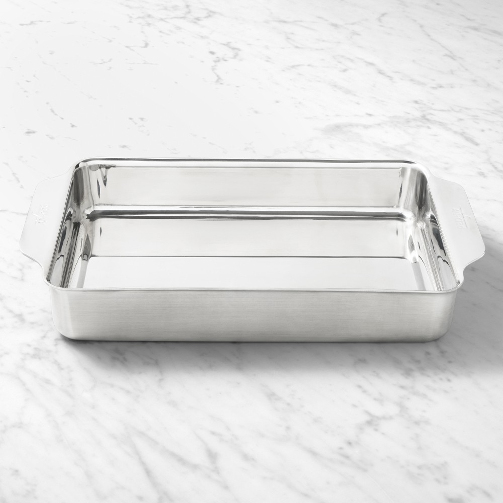 All-Clad Stainless Steel Rectangular Baker, 9" x 13" - 9" x 13"