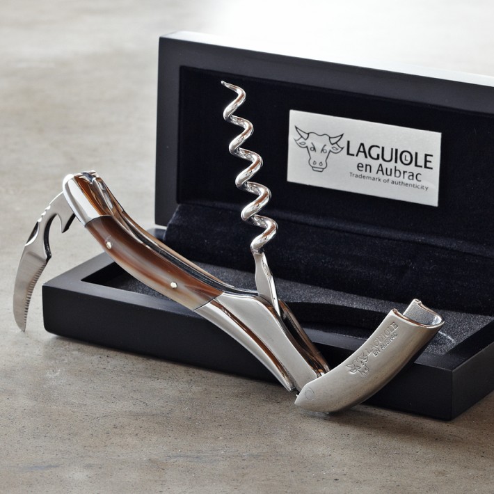 Laguiole en Aubrac Sommelier ワインオープナー Olivewood Laguiole En Aubrac Waiters Wine Corkscrew | Wine Opener