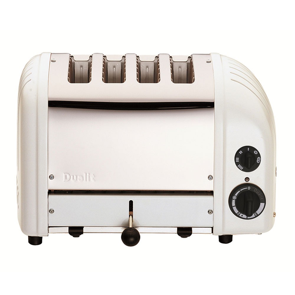 Dualit New Generation Classic 4-Slice Toaster - White