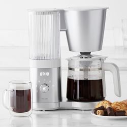 Zwilling Enfinigy Glass Drip Coffee Maker, Silver