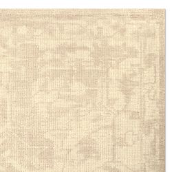 Mystic Medallion Hand Knotted Rug Swatch, 18" X 18", Sand