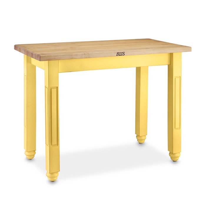 John Boos Gathering Island, Yellow