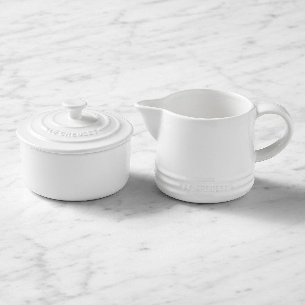 Le Creuset Signature Cream & Sugar Set - White