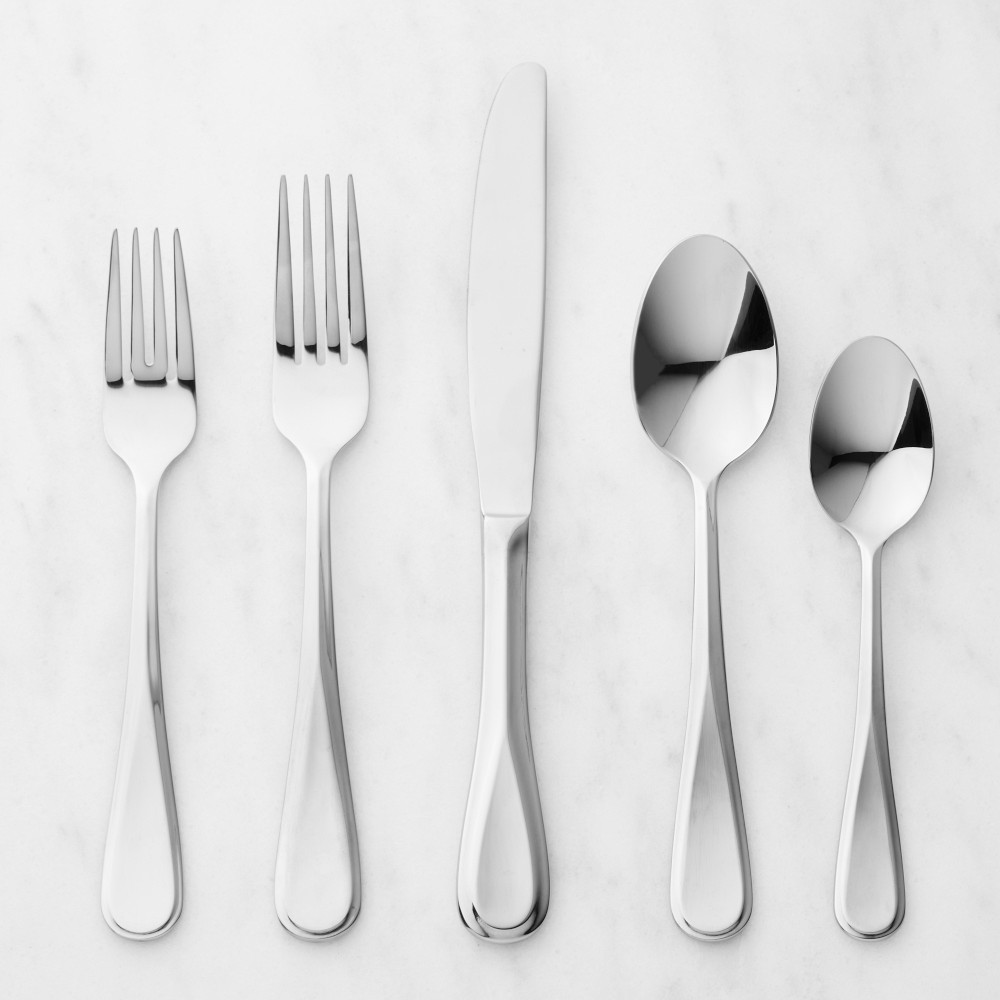 Tenley 20-Piece Flatware - 20-Piece, Stainless-Steel