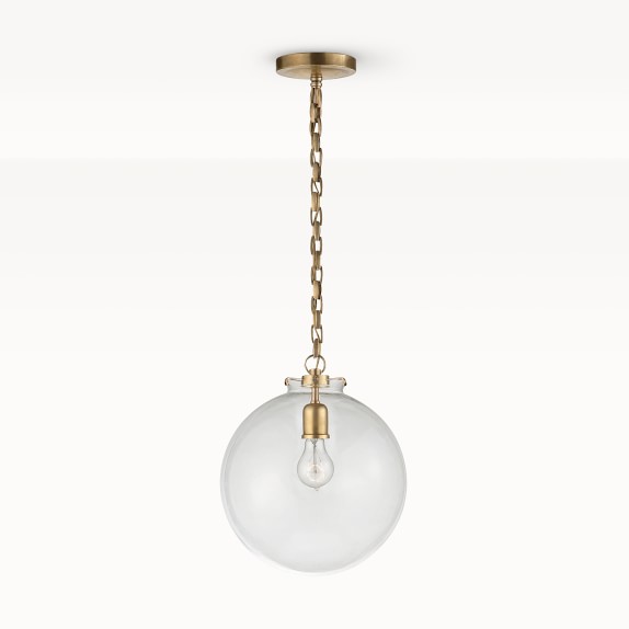 Williams Sonoma Scarlet Globe Pendant