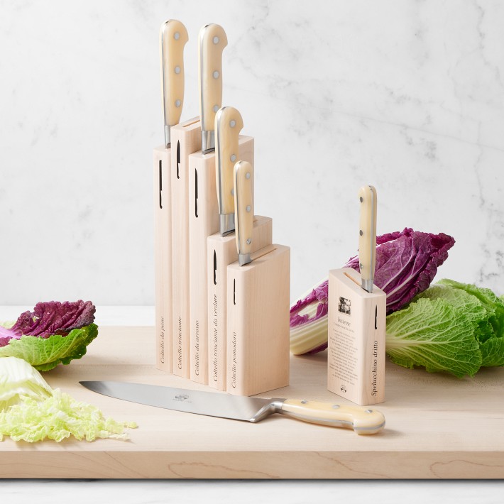 Berti Intero Knife Block, Set of 6 | Williams Sonoma