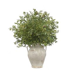Faux Olive Leaf Arrangement