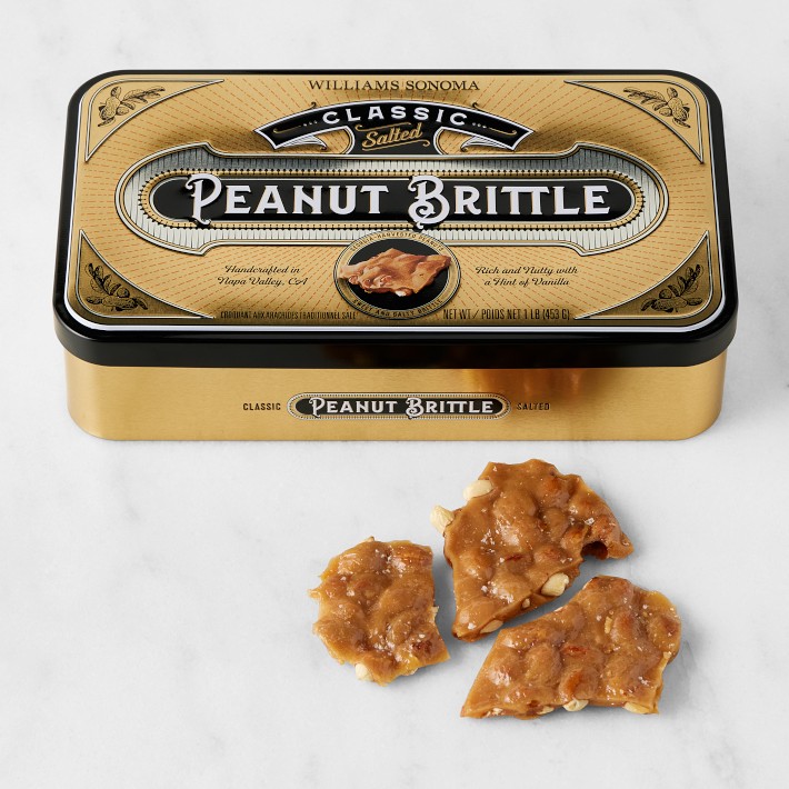 Williams Sonoma Classic Salted Peanut Brittle, Set of 2