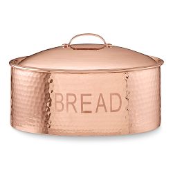 Hammered Copper Bread Box
