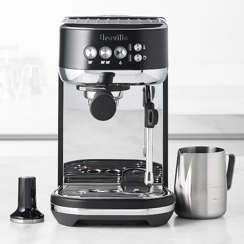 Breville Bambino Plus Espresso Machine, Black Truffle