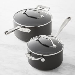 All-Clad Essentials Nonstick Saucepans, Set of 2