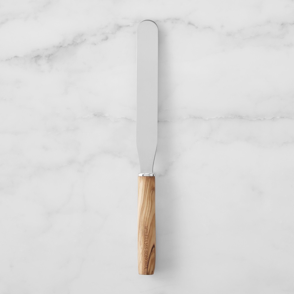 Williams Sonoma Olivewood Straight Icing Spatula - 8"