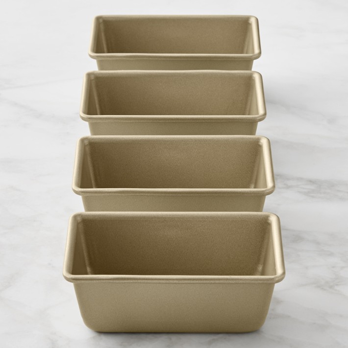 Goldtouch® Pro Nonstick Mini Loaf Set of 4 | Williams Sonoma