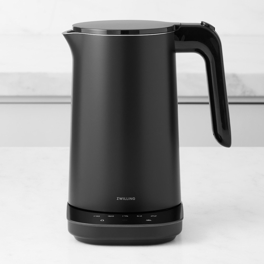 Zwilling Enfinigy Cordless Cool Touch Electric Kettle Pro, 1-L - Cordless Tea Kettle & Hot Water, Black, 1-L