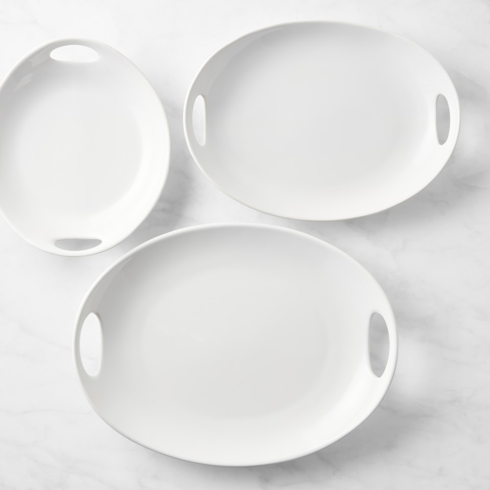 Open Kitchen by Williams Sonoma Handled Platters - Set of 3, Mixed
