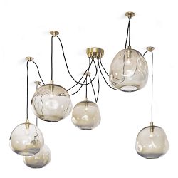 Molten Spider Chandelier, Large