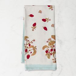 Couleur Nature Fraises des Bois Tea Towels, Set of 3, Blue