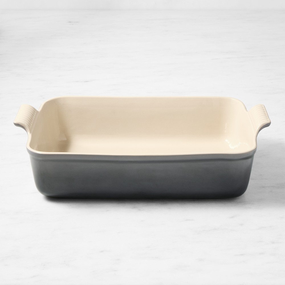 Le Creuset Stoneware Lasagna Pan, 6 1/2 Qt. - Oyster