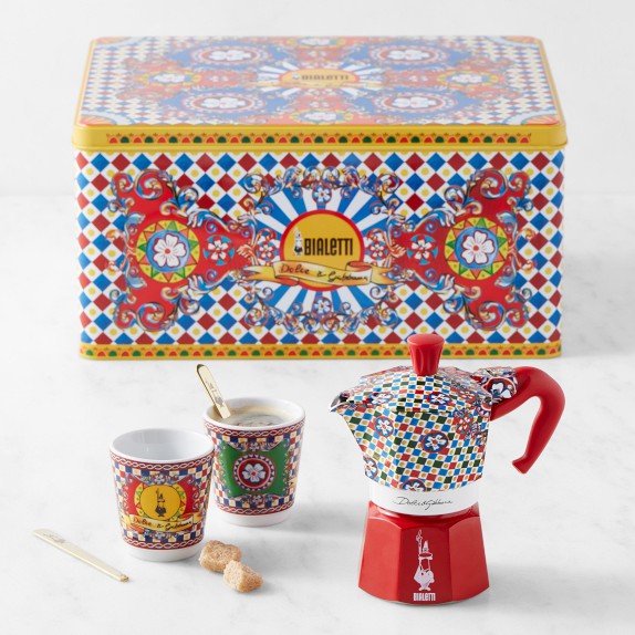Bialetti Moka Dolce & Gabbana Gift Set | Williams Sonoma