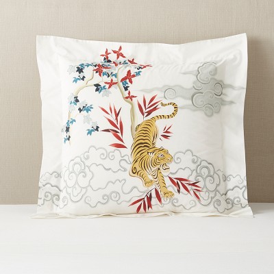 Kalden Tiger Printed Euro Sham, Each