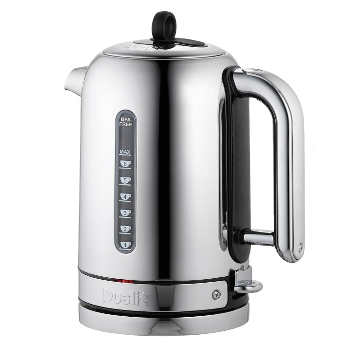 Dualit Classic Kettle, Polished Silver