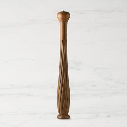 Williams Sonoma Convex Twist Walnut Pepper Mill, 30"